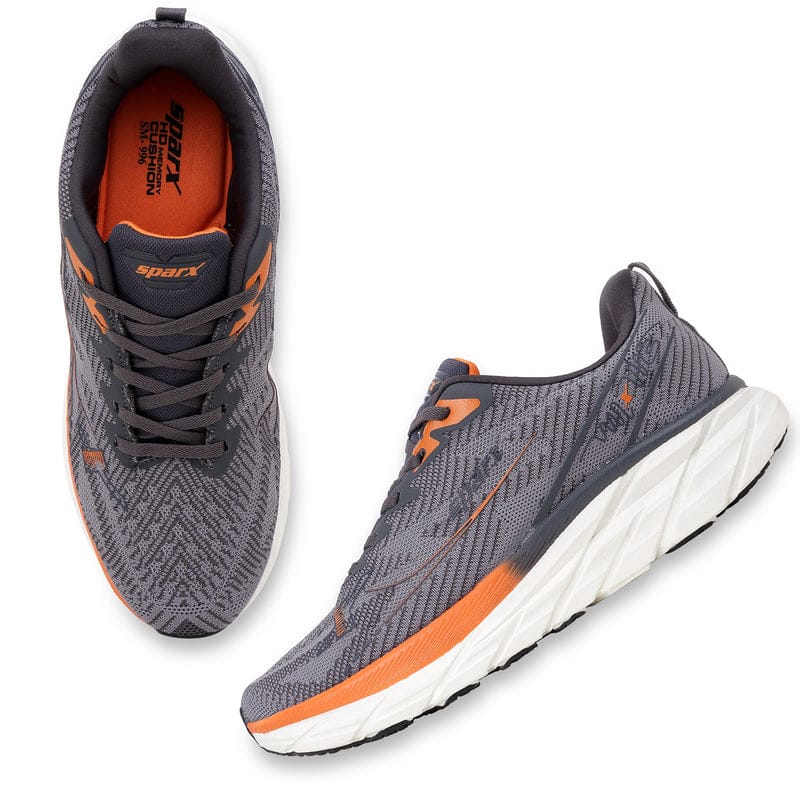 Men Dark Grey Sport Shoes