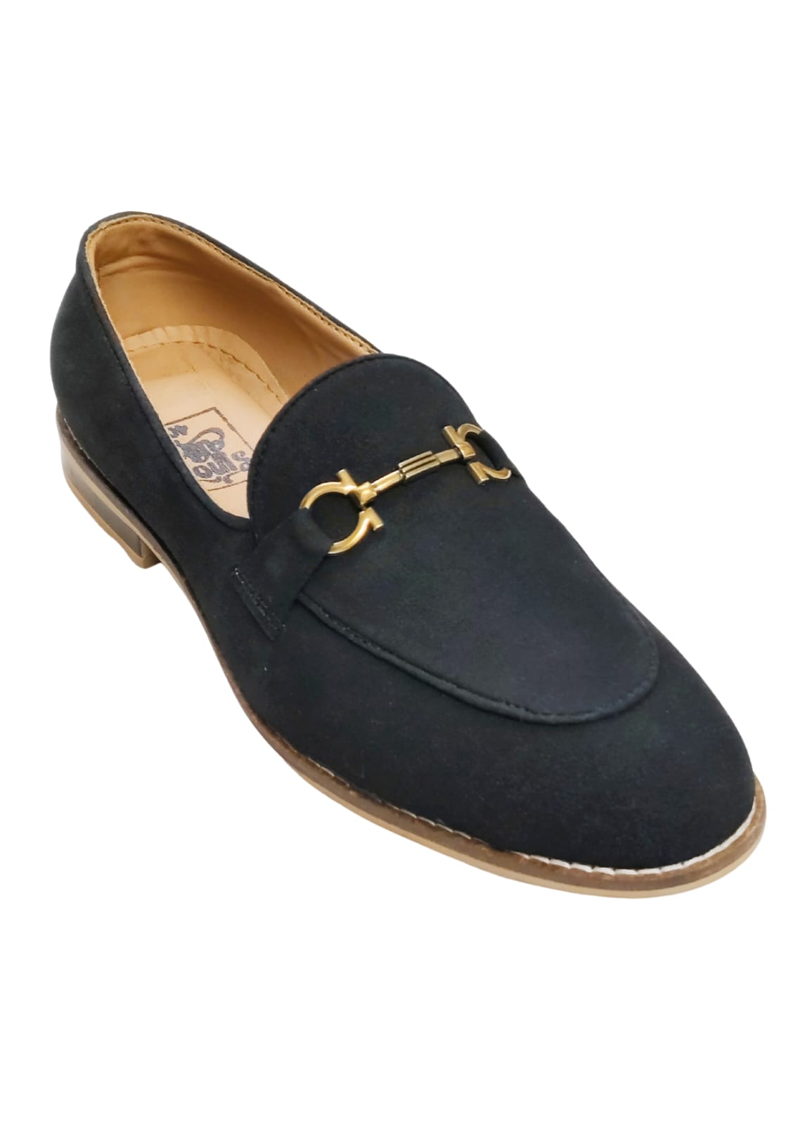 Men Black Loafers