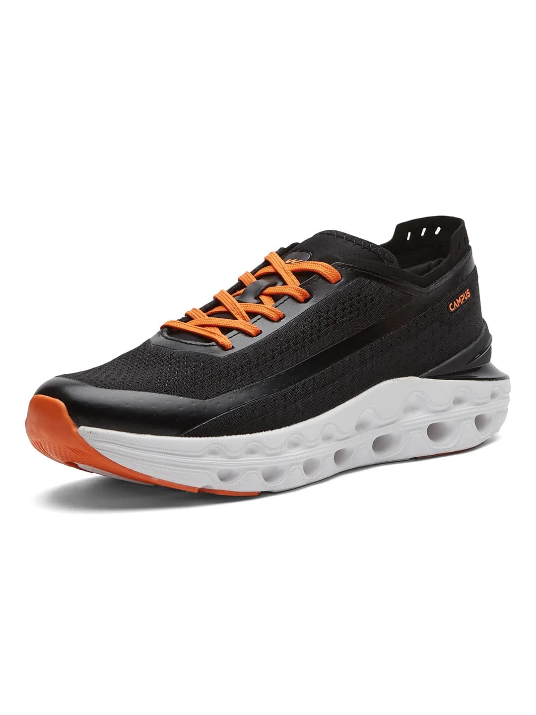 Men Black & Orange Sport Shoes