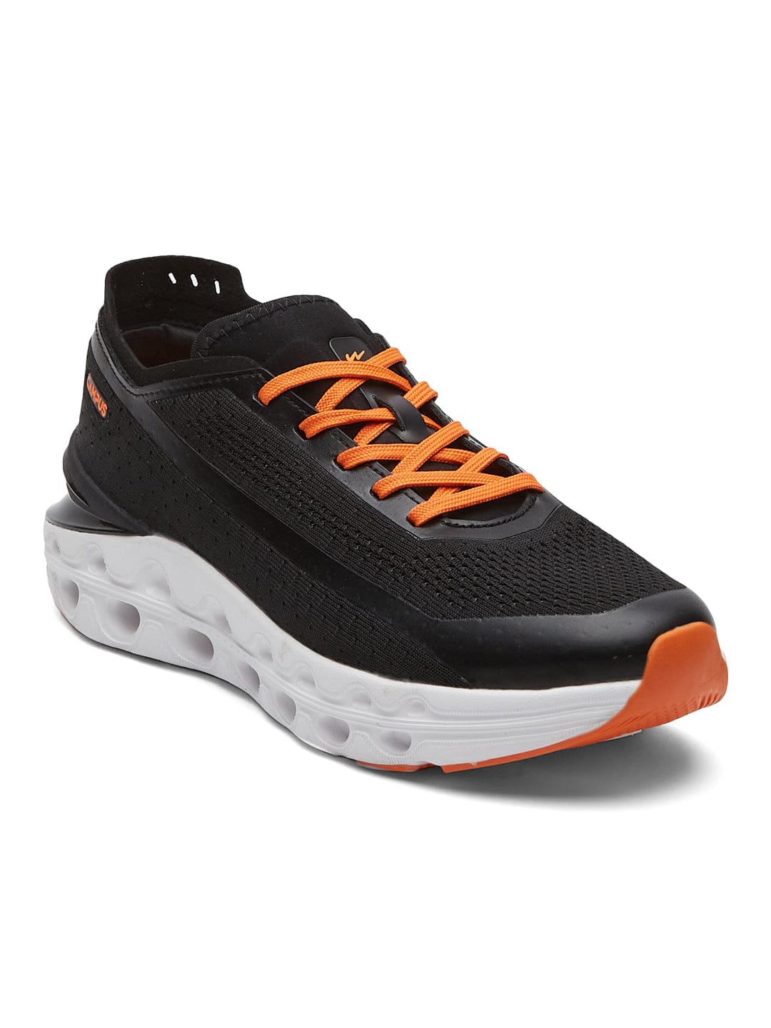 Men Black & Orange Sport Shoes