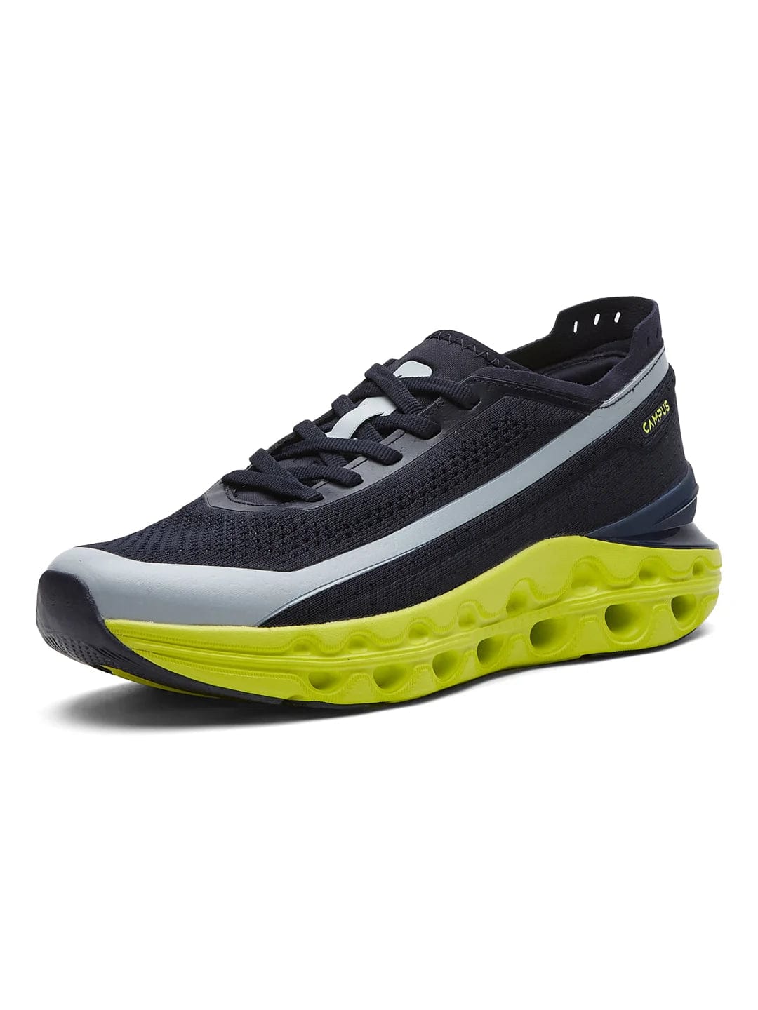Men Black & Green Sport Shoes