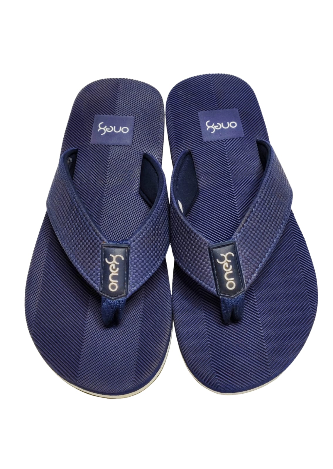 Men Brown/Blue Comfort Slippers