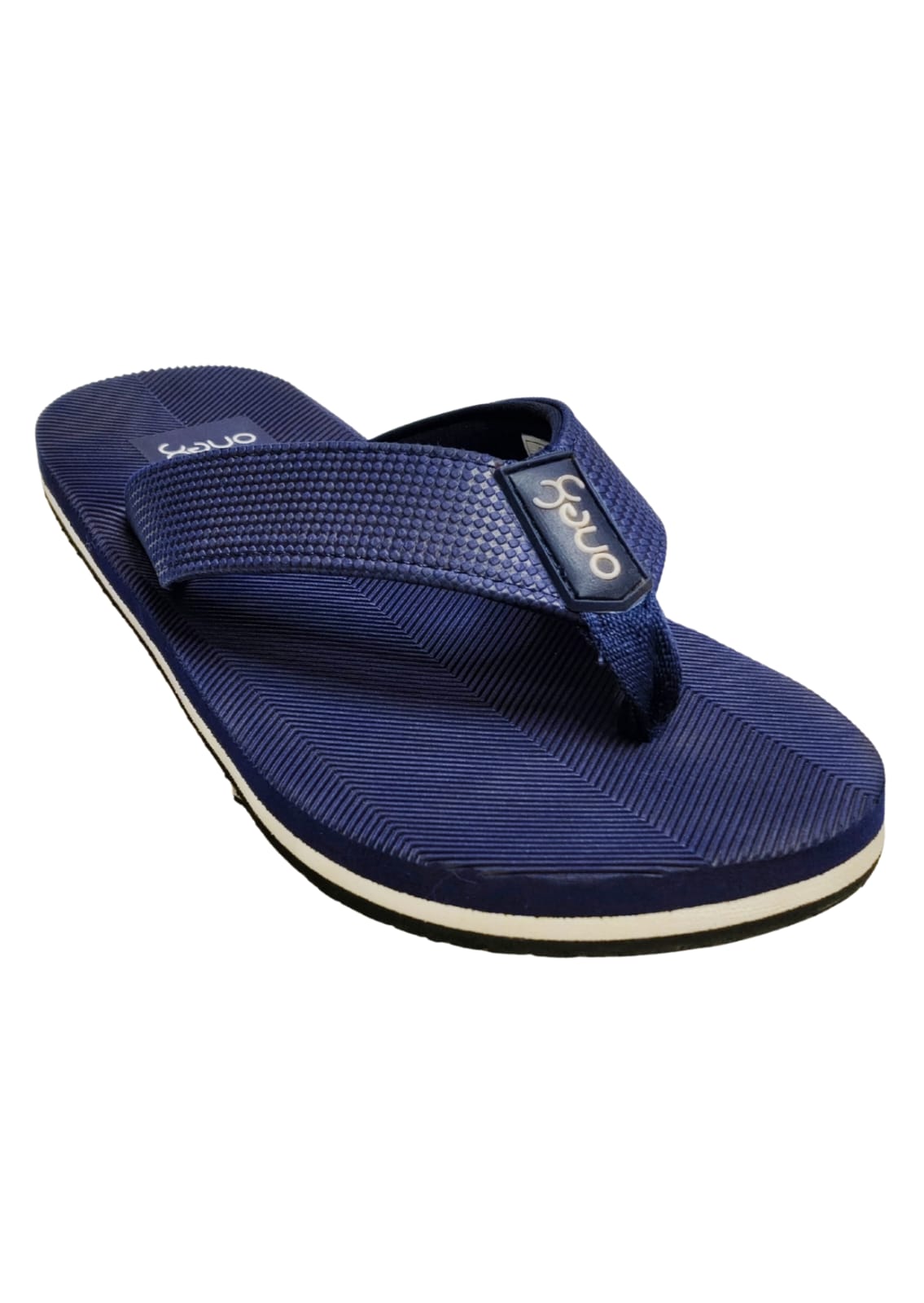Men Brown/Blue Comfort Slippers