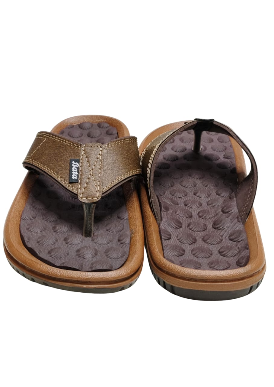 Men Brown Comfort Slippers