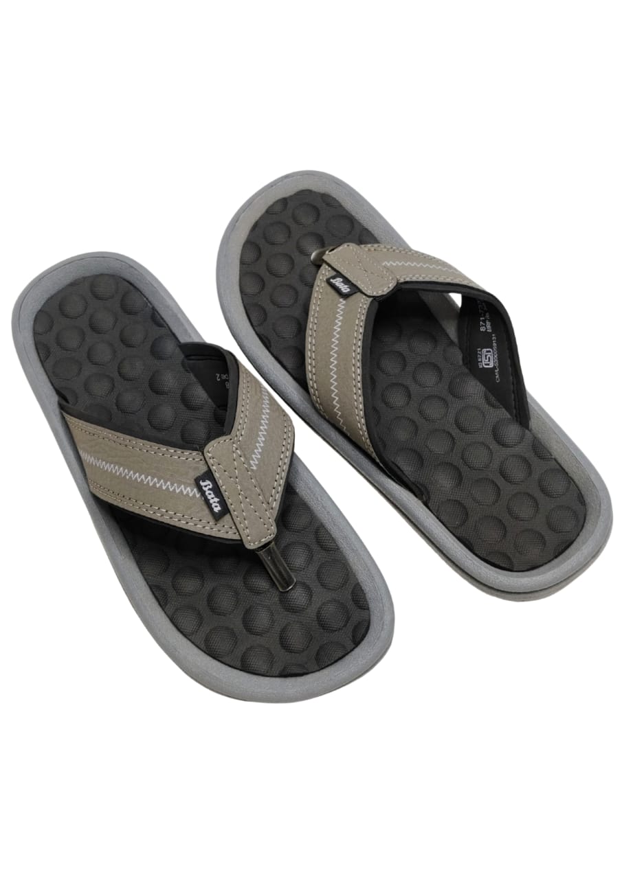 Men Olive Comfort Slippers