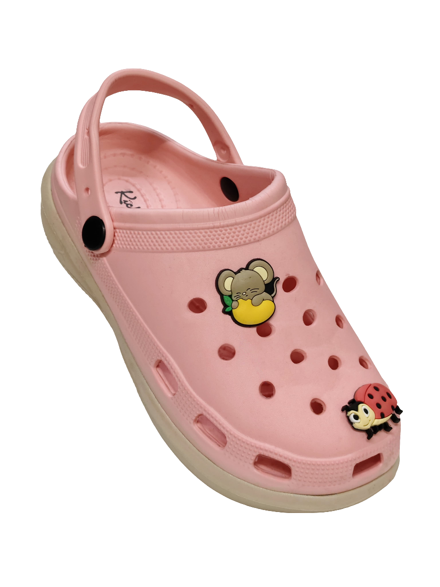 Women Heel Pink Crocs