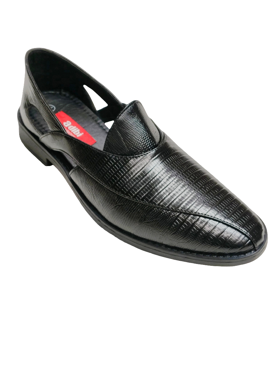 Men Black Peshawari Shoes
