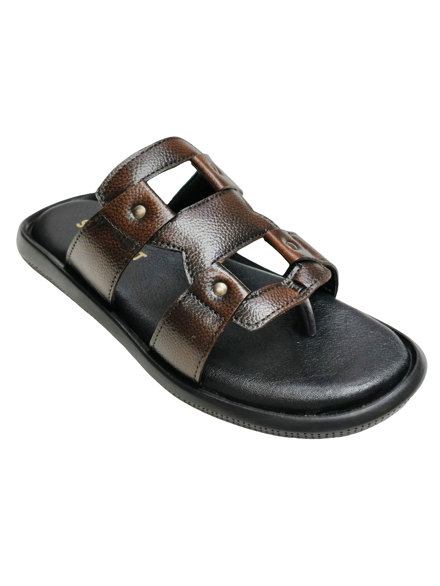 Black Men's Chappal