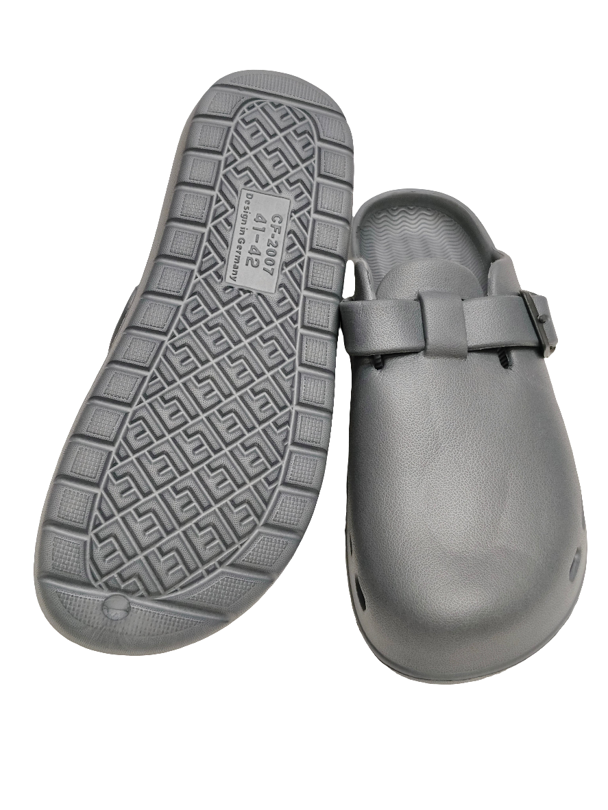 Dark Grey Mens Cut Crocs