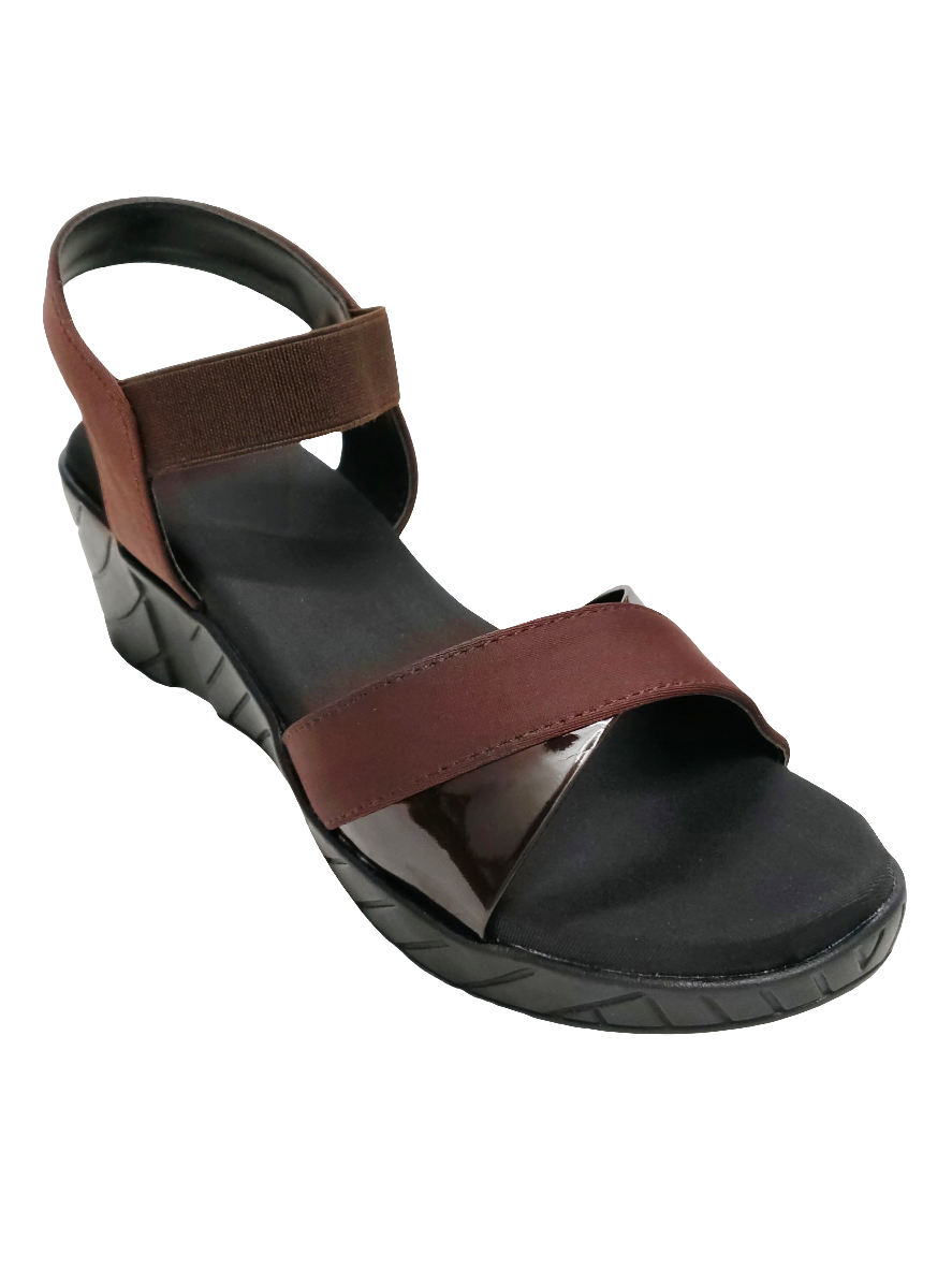 Women Brown Strapped Sandals