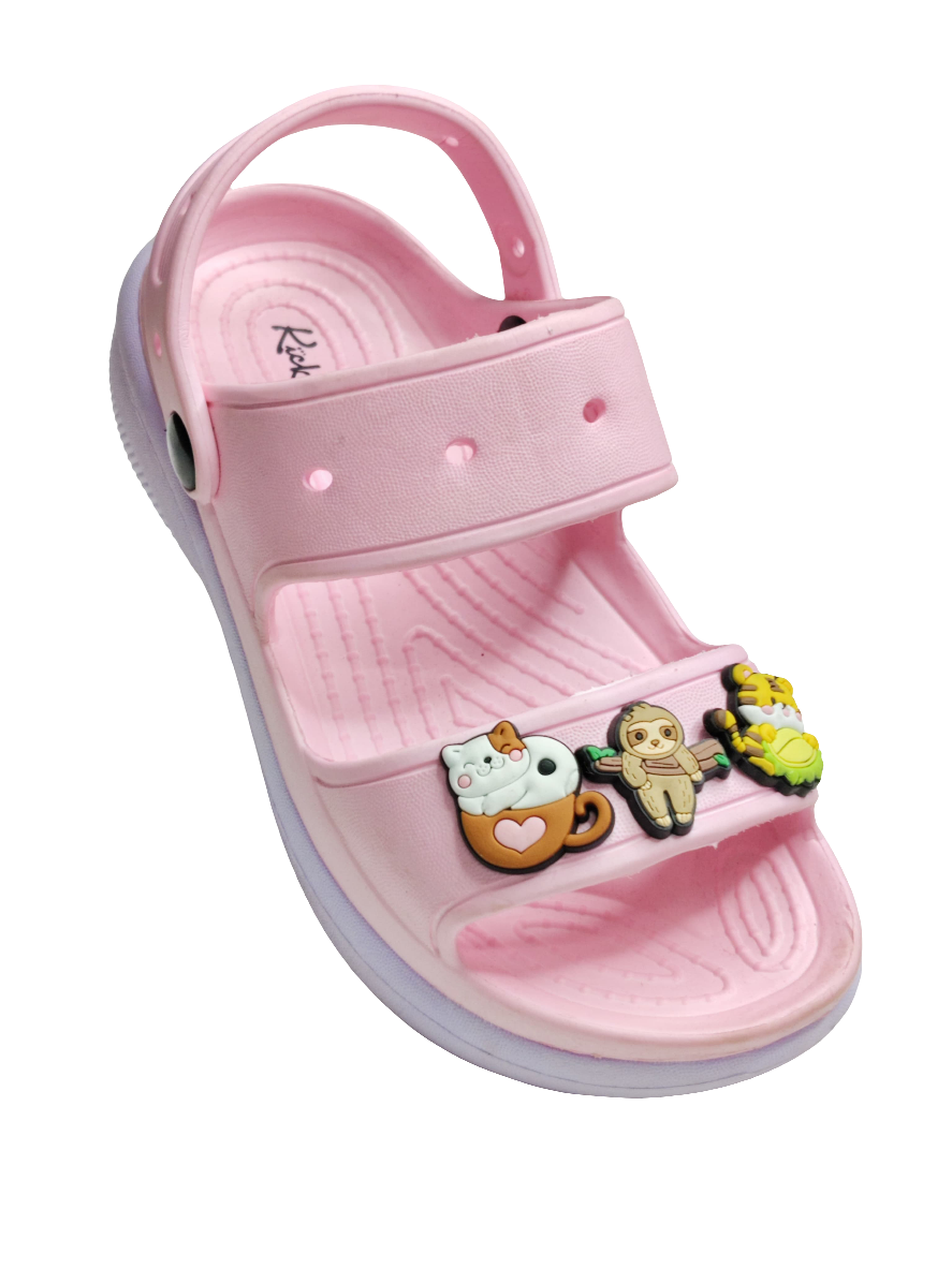 Pink Heel Crocs Women
