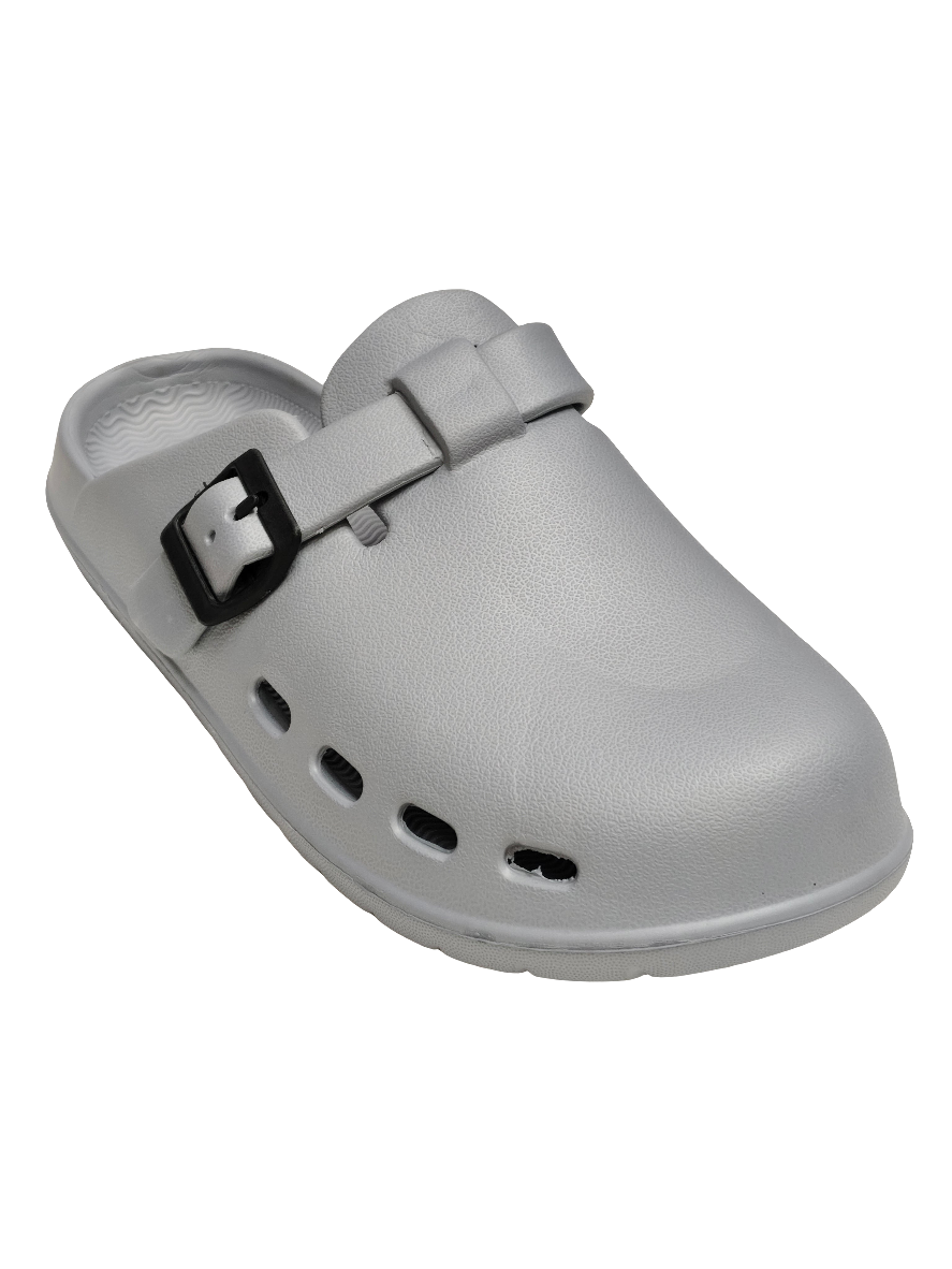 Light Grey Mens Cut Crocs