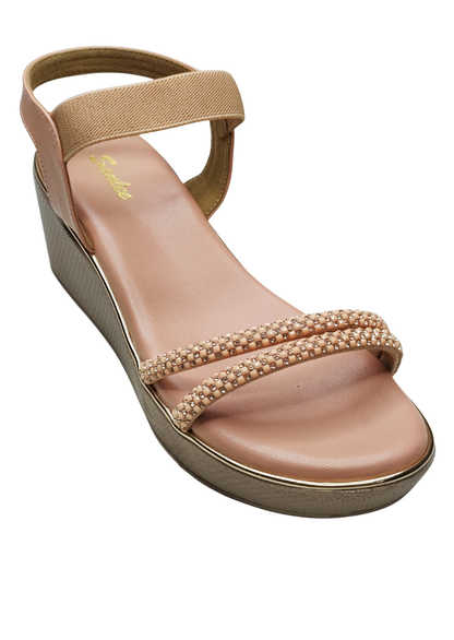 Women Peach Sandal