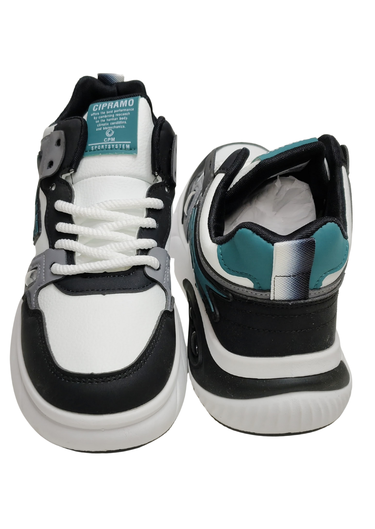 Men White Sports Sneakers