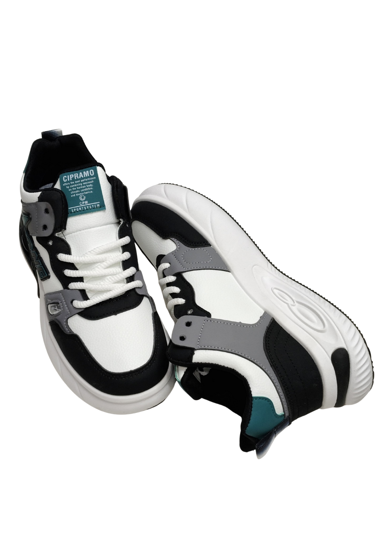 Men White Sports Sneakers