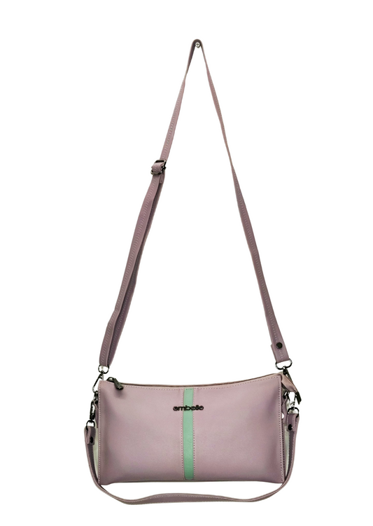 Women Light Purple Sling Bag