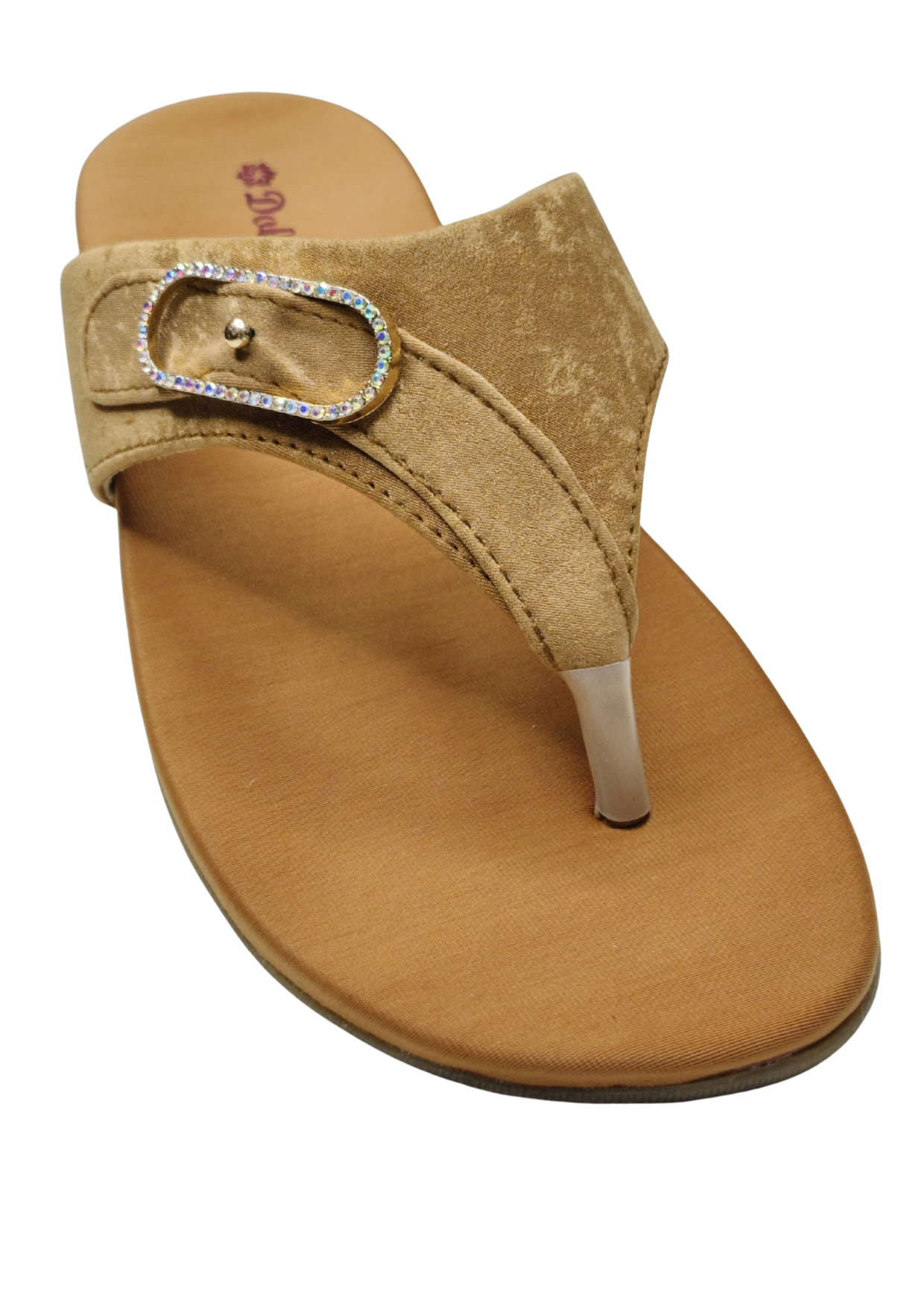Women Tan Slip Ons