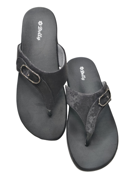 Women Black Slip Ons