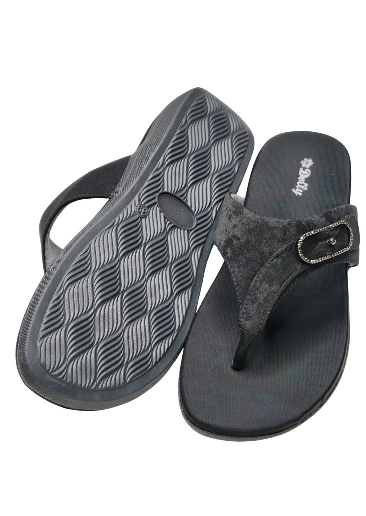 Women Black Slip Ons