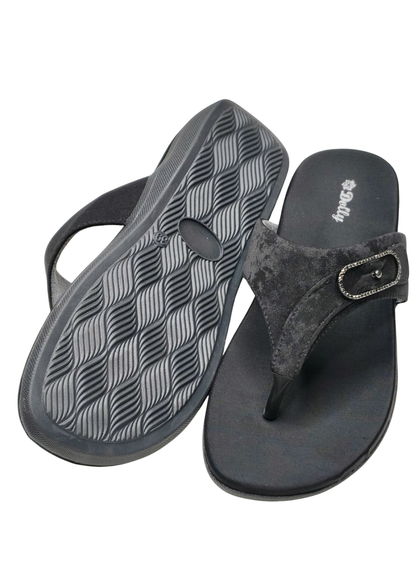 Women Black Slip Ons