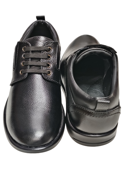 Men Black Leather Formal Shoes