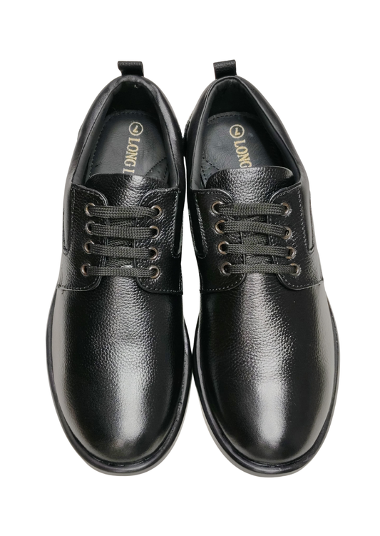 Men Black Leather Formal Shoes