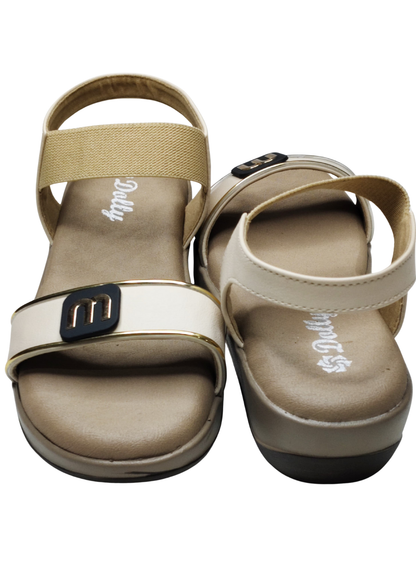 Women Beige Comfort Sandal