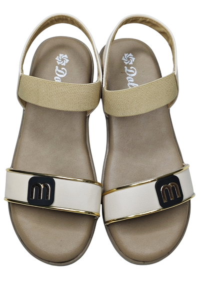 Women Beige Comfort Sandal