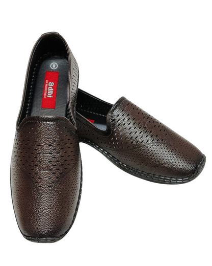 Brown Leather Loafers
