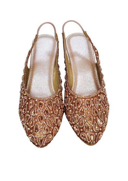 Women Pink Ethnic Balley