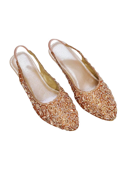 Women Pink Ethnic Balley
