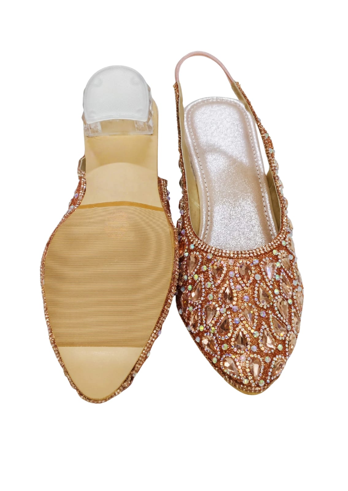 Women Pink Ethnic Balley