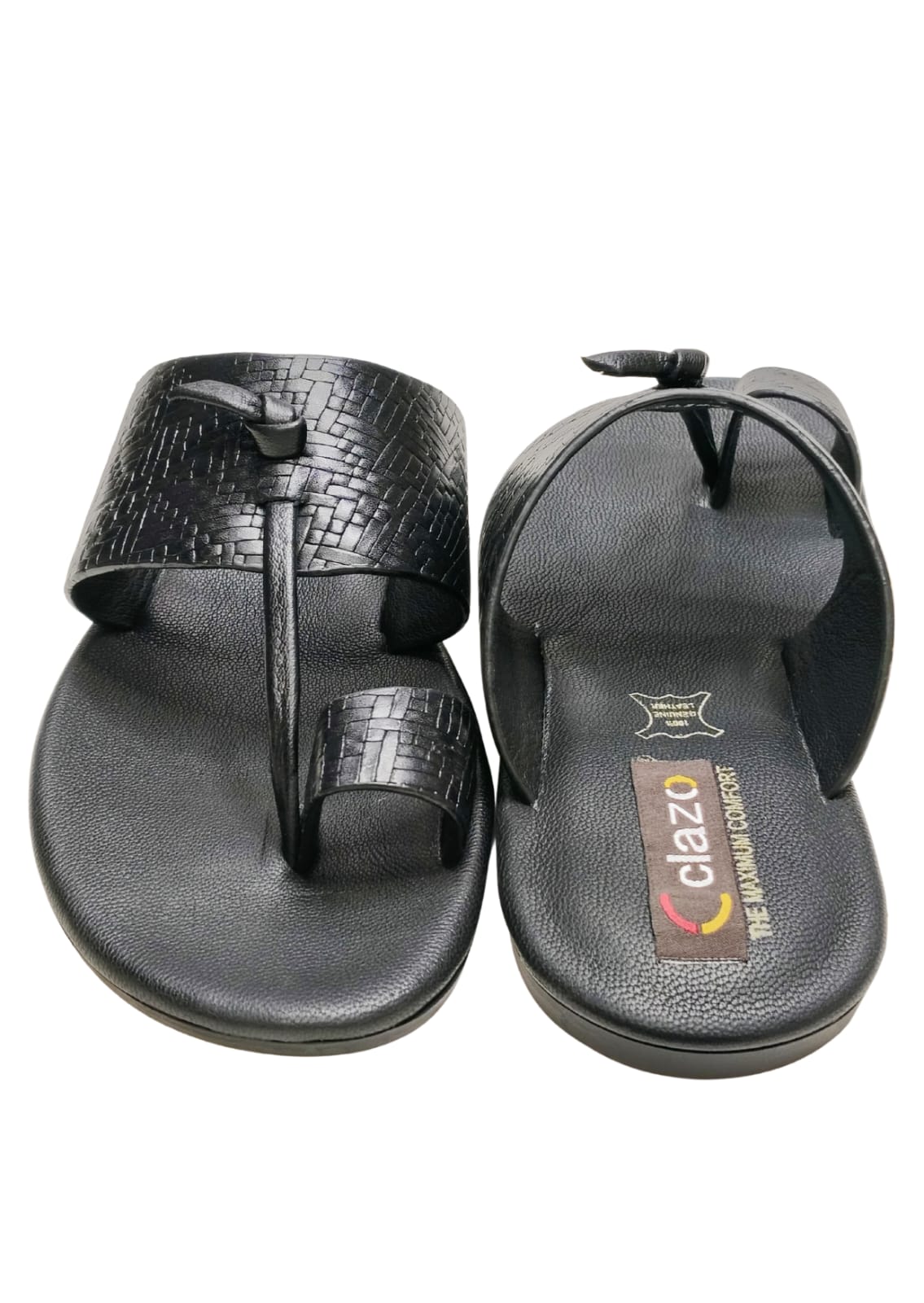 Men Black Kolhapuri