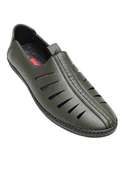 Men Olive Casual Jutti