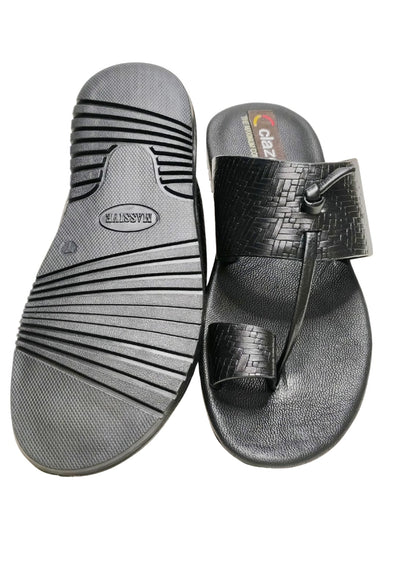 Men Black Kolhapuri