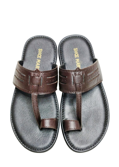Men Brown Kolhapuri