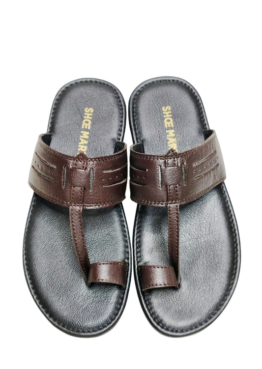 Men Brown Kolhapuri