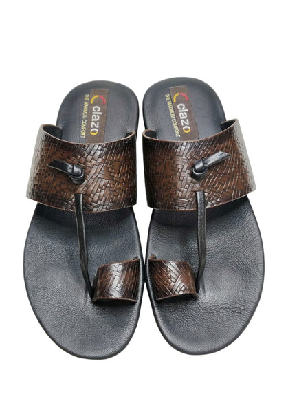 Men Brown Kolhapuri