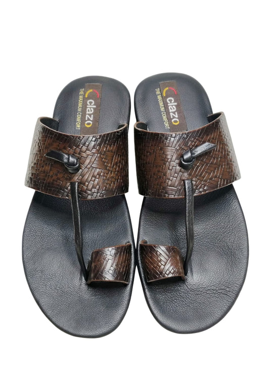 Men Brown Kolhapuri