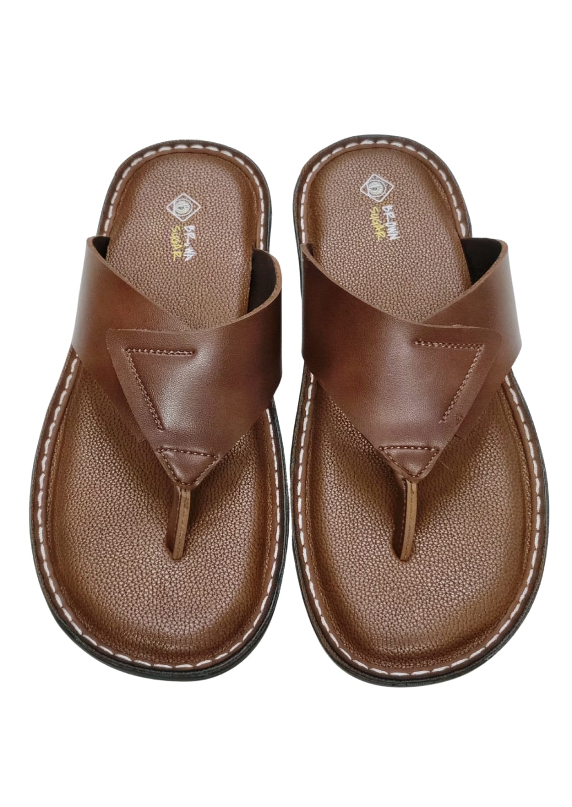 Men Tan Casual Chappal
