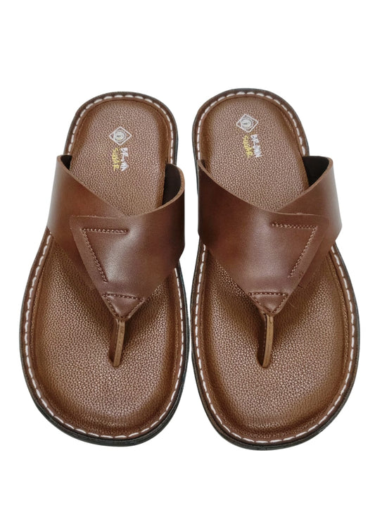 Men Tan Casual Chappal