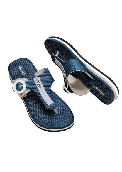 Women Cyan Rainy Slippers