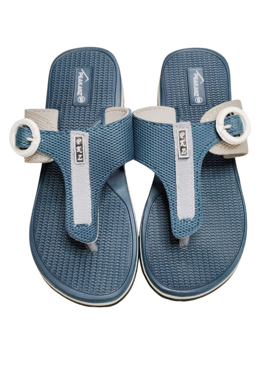 Women Cyan Rainy Slippers
