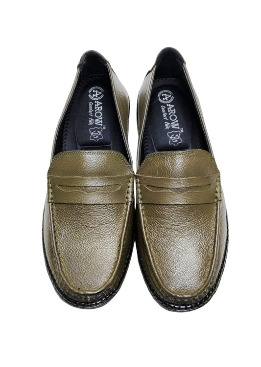 Men Olive Casual Loafers