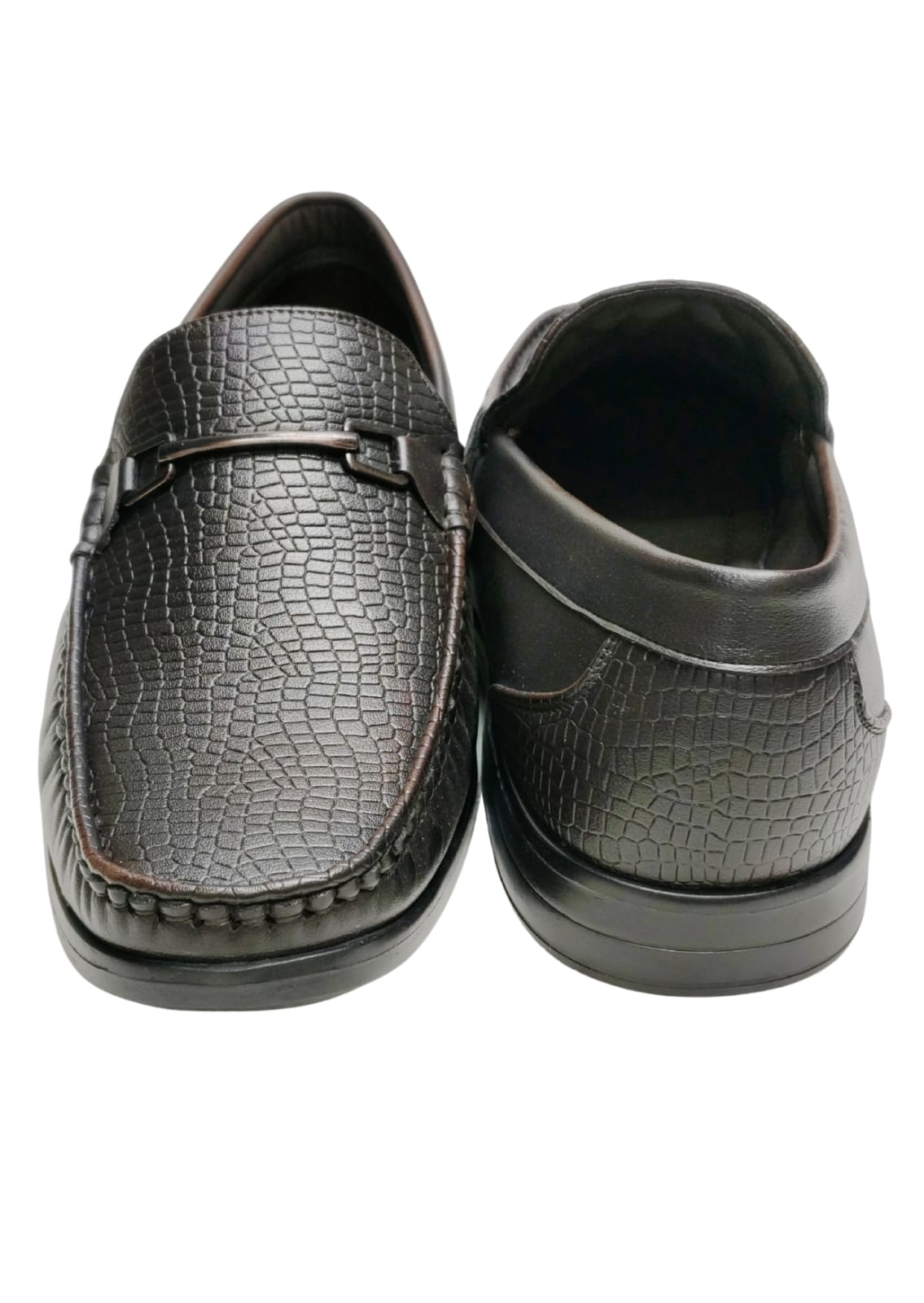 Men Brown Leather Loafers