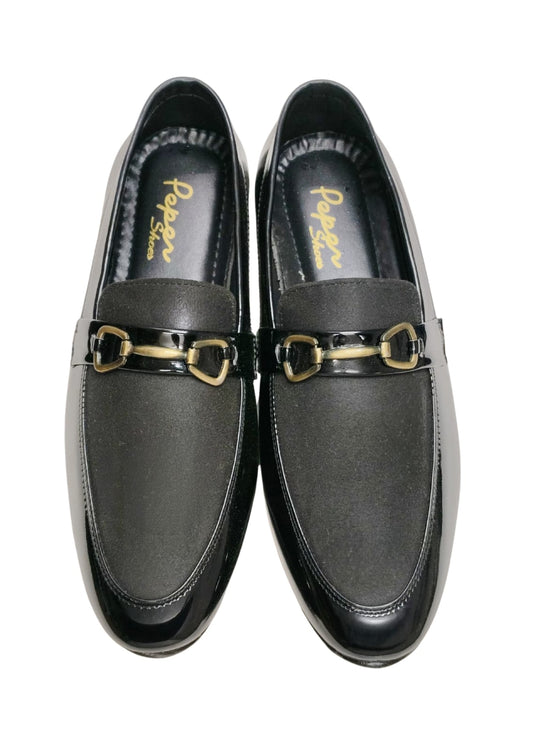 Men Black Casual Loafers