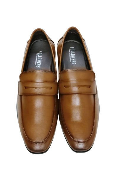 Men Tan Formal Shoes