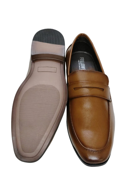 Men Tan Formal Shoes