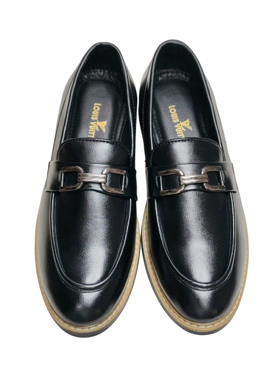 Men Black Casual Loafers