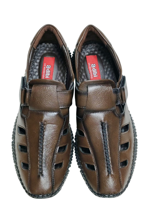 Men Brown Bantoo Shoes